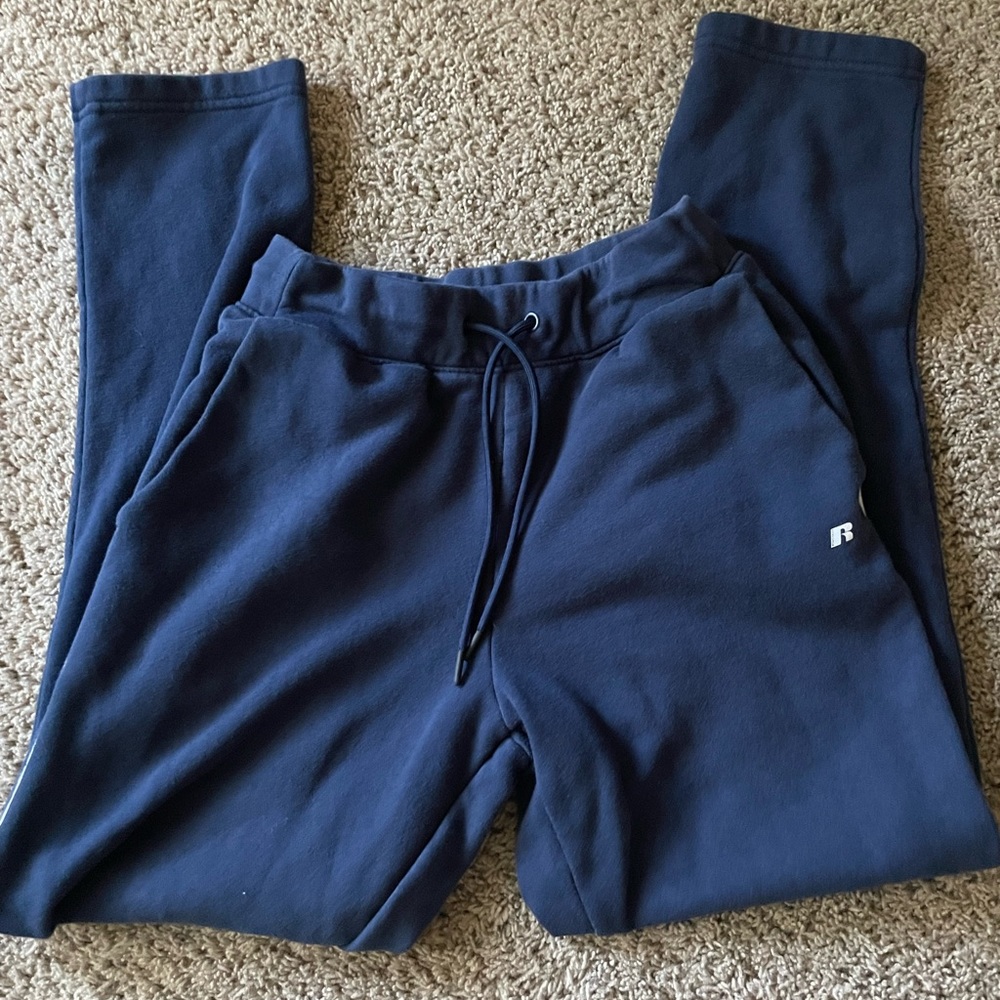 Russell blue joggers - small (28-30)